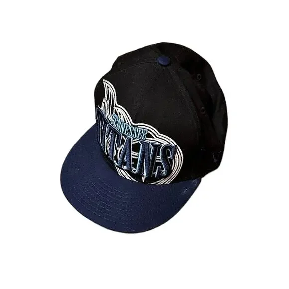 NFL Tennessee Titans New Era Ball Cap Hat Blue One Size - Picture 4 of 4